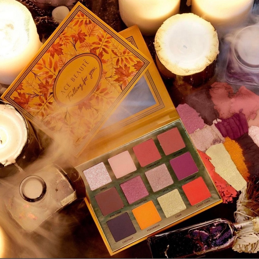 New! Ace Beaute Falling For You Eyeshadow Palette